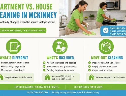 Apartment vs. House Cleaning in McKinney, TX