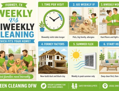 Weekly vs. Biweekly Cleaning for Forney, TX Homes